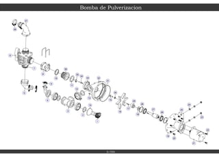 5
6
7
38
8
37
10
36
11
13
33
35
31
32
34
15
30
16
23
17
29
4
9
12
18
28
3
27
24
26
2
25
19
14
1
20
21
22
Bomba de Pulverizacion
5-700
 