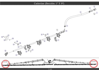 6
2
3
1
4
5
7
21 22
16
17
8
18
15
19
14
20
13
11
10
9
12
7-100
SECCION 1 SECCION 9
Cañerías (Sección 1º Y 9º)
 
