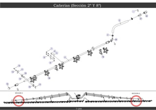 9
17
22
21
1
20
3
2
19
7
8
6
5
4
12
13
18
11
10
14
16
15
Cañerías (Sección 2º Y 8º)
7-200
SECCION 2 SECCION 8
 
