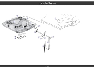 4
5
3
7
8
6
13
2
9
10
14
12
11
15
16
1
Interior Techo
1- 300
Aire Acondicionado
 