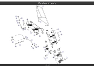 2
1
34
33
25
26
27
28
19
32
29
22
35
30
31
21
14
23
39
20
4
24
15 13
16
5
18
6
11
17
3
12
8 7
9
10
Escalera Armada
11-100
 