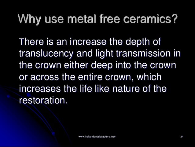 All Dental Ceramic Restorations Cosmetic Dentistry Courses