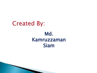Md.
Kamruzzaman
Siam
 