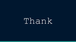 Thank
 