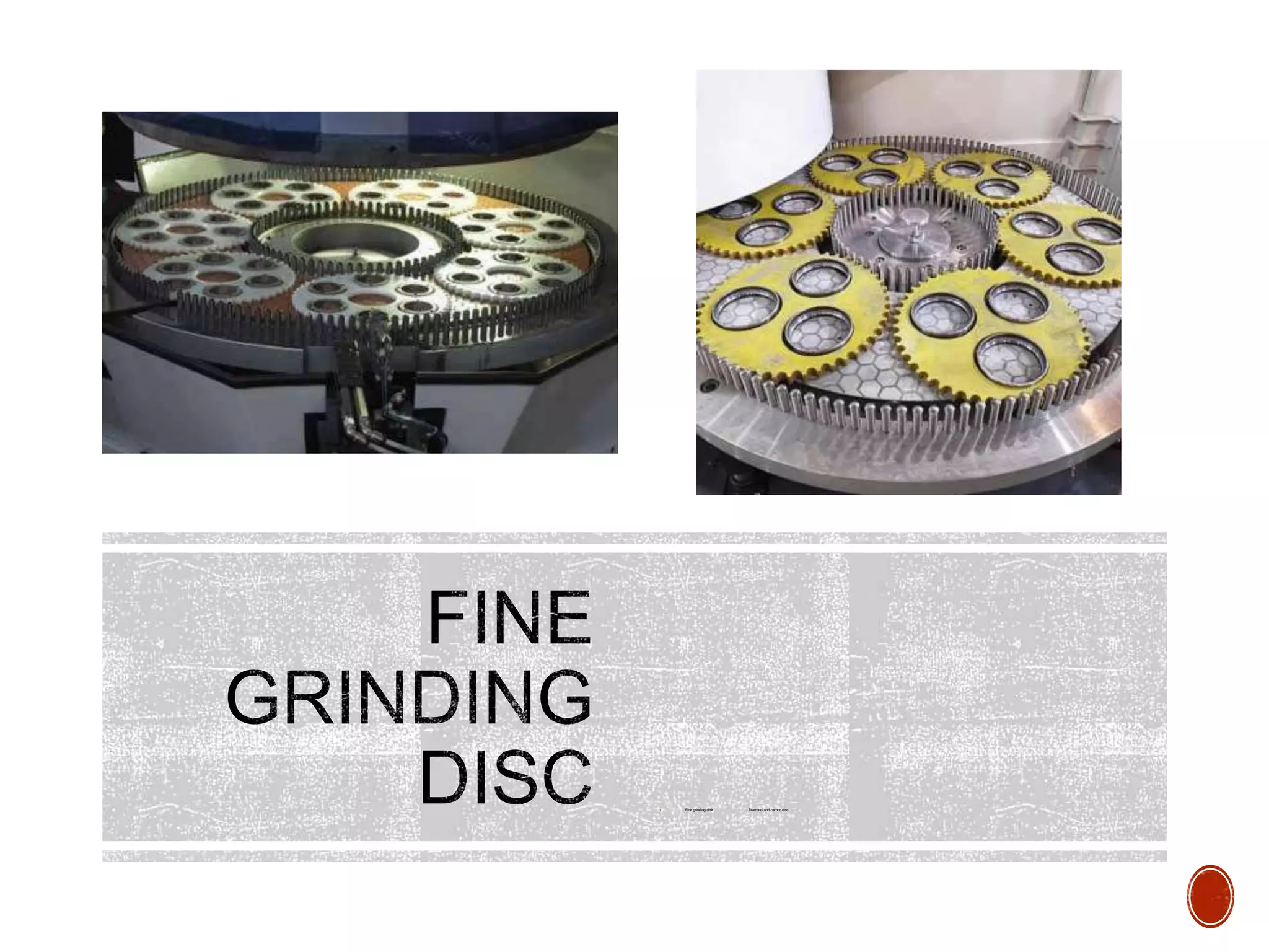  Fine grinding disk Diamond and carbon disc
 