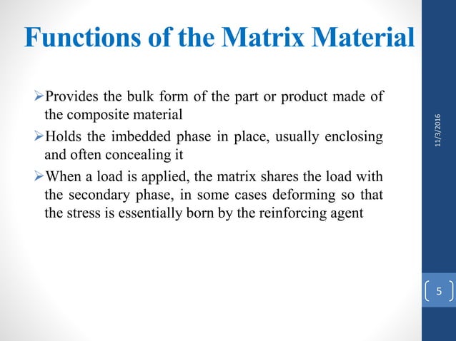 Metal matrix composites | PPTX
