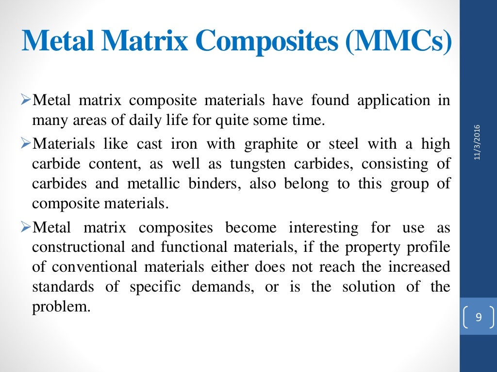 Metal matrix composites