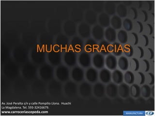 PUNTOS DE QUIEBRE DE LAS CARROCERÍAS DEL ECUADORNUEVOS REGLAMENTOS DE CONSTRUCCIÓN DE CARROCERÍASOPORTUNIDADES DE EXPORTACIÓN (MAXIMIZAR LA PRODUCCIÓN)IMPORTACIÓN DE UNIDADES CON CERO ARANCELESTECNOLOGÍA Y MÉTODOS DE CONSTRUCCIÓNMANUFACTURA