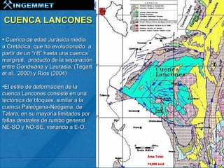 Cuenca Rift METALOGENIA DE LA CUENCA LANCONES | PPT