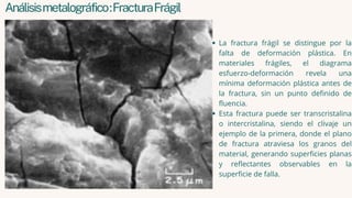Falla Fragil Metalografía y microscopía.pdf