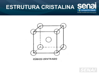 ESTRUTURA CRISTALINA
 