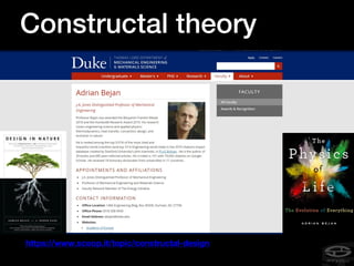Constructal theory
https://www.scoop.it/topic/constructal-design
 