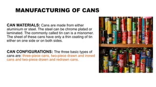 Metal packaging material | PPTX