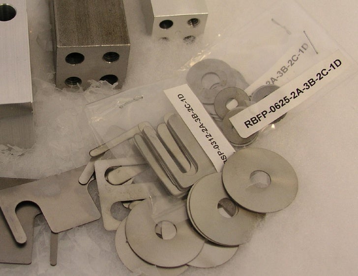 Metal Precision Shims N Blocks