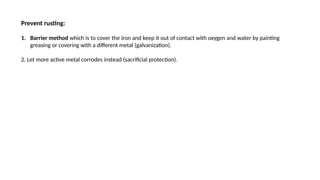 Comprehensive Overview of Metals: Properties, Reactions, and ...