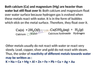 METALS AND NON-METALS.pptx class 10 cbse | PPTX