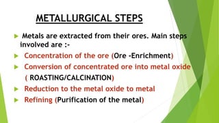 Metals and non metals physical chemical properties | PDF