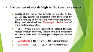 Metals and non metals physical chemical properties | PDF