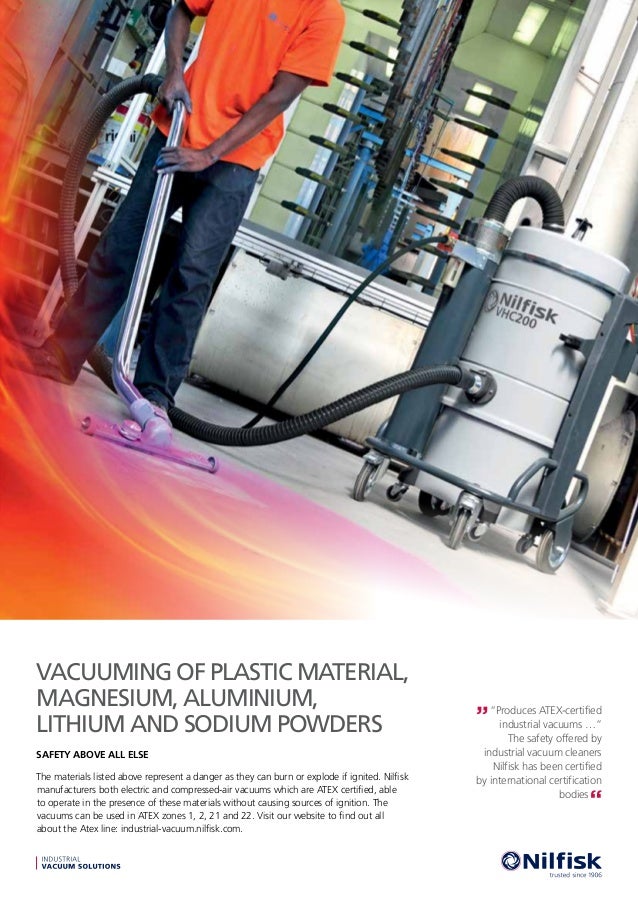 Nilfisk Industrial Vacuum Solutions for the metal industry