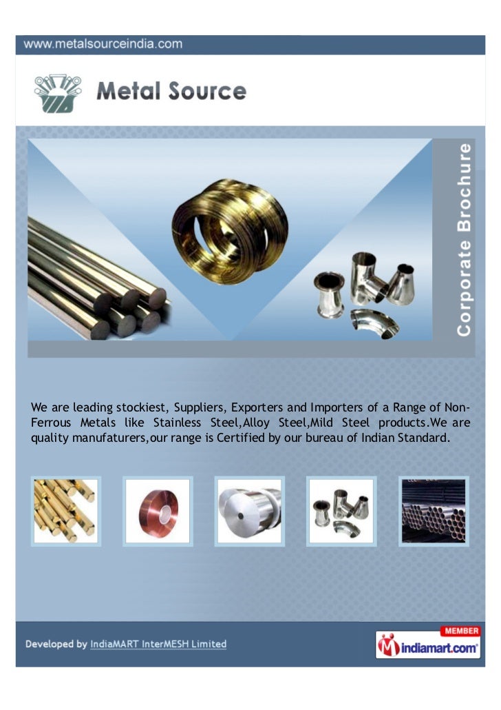 Metal Source, Coimbatore (India), Coimbatore, Stainless Steel