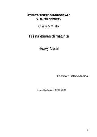 Metal Tesina(2)