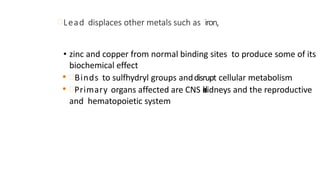 Metal toxicity presentation-Forensic 