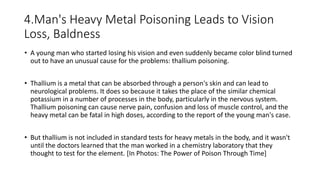 Metal toxicity presentation-Forensic 