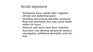 Metal toxicity presentation-Forensic 