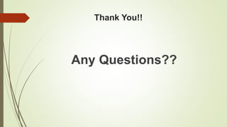Thank You!!
Any Questions??
 