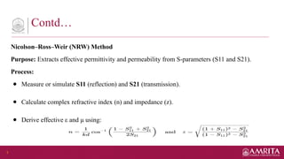 Metamaterial Characterization and Simulation of Microwave Resonators ...