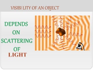 VISIBI LITY OF AN OBJECT
 