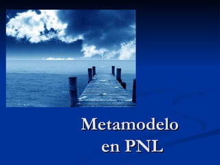 Metamodelo  en PNL 