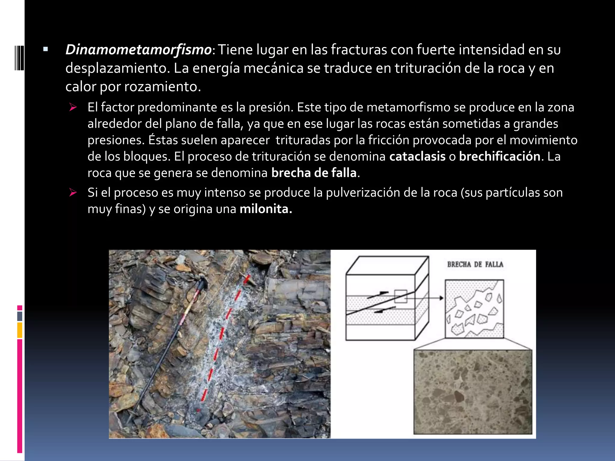 Brecha De Falla Roca Metamorfismo y-rocas-metamórficas | PPTX