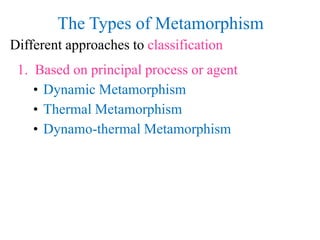 Metamorphic rocks | PPTX