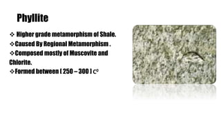 Metamorphic Rocks ( Definition - Classification - Common Rocks ) | PPTX