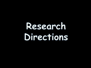 #3 Research Direction 
(solution) 
• Solution for building metamorphic DSL 
– Bi-directional transformations for moving fr...