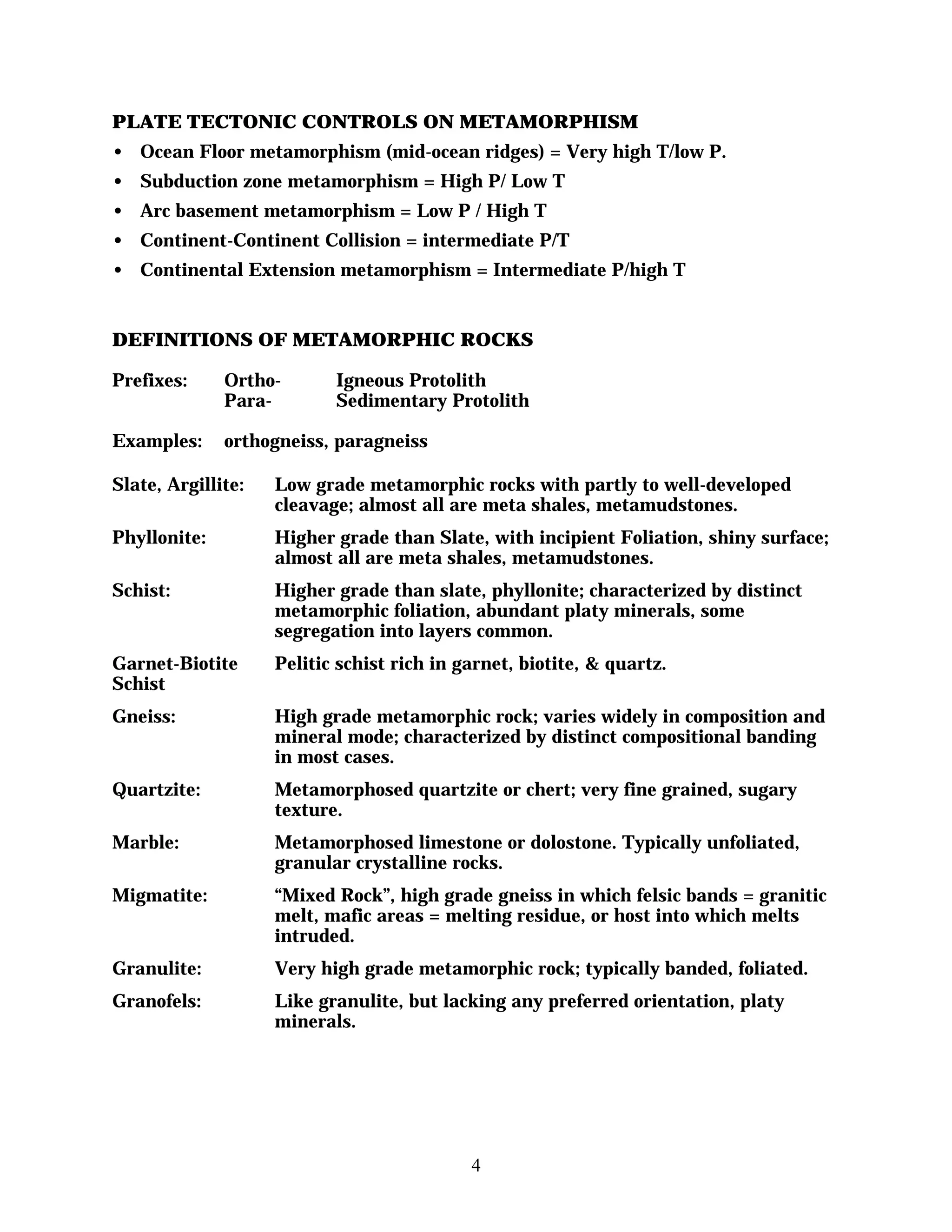 Metamorphic petrology | PDF