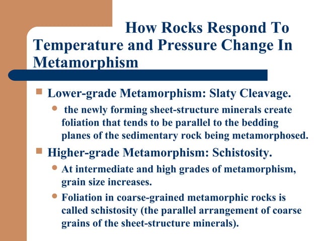 Metamorphic Rocks/EPCC/LM6 | PPT