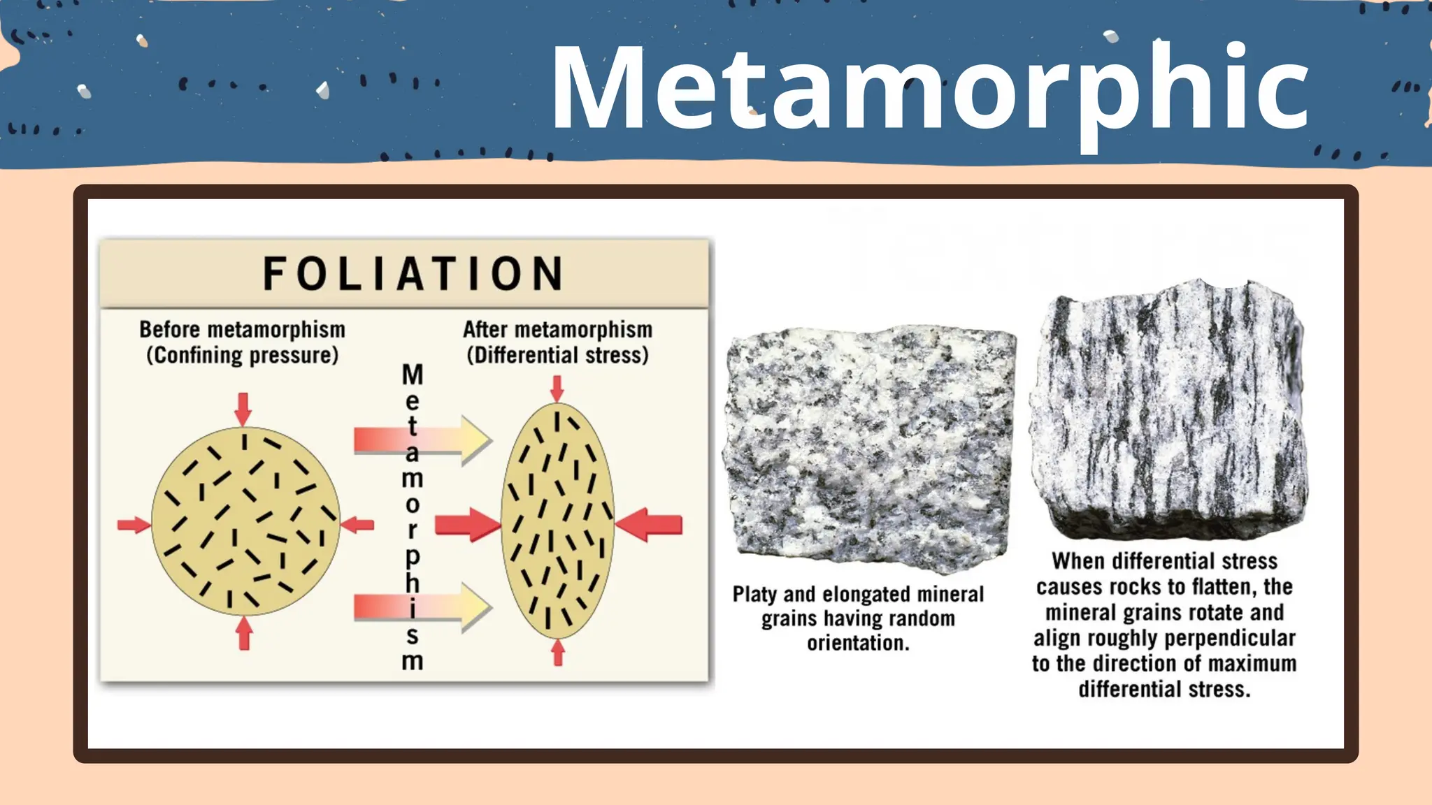 Metamorphic
Textures
 