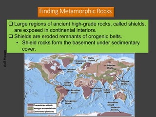 Uk Locationsof Metamorphic Rocks Metamorphic rocks an introduction to metamorphism | PDF