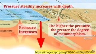 Isochemical process by which rocks are changed by heat and | PPTX