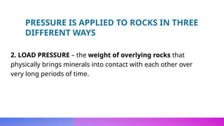 Isochemical process by which rocks are changed by heat and | PPTX