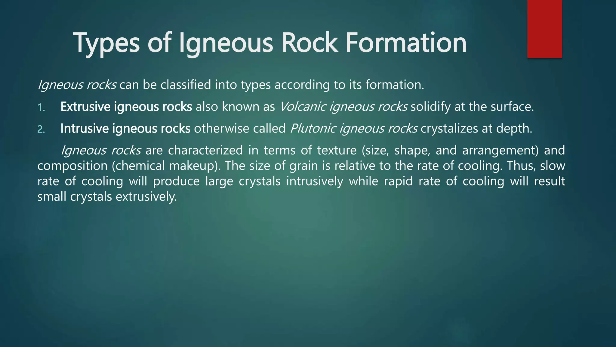 Metamorphism and Types of Igneous Rocks.pptx