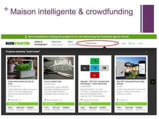 + Maison intelligente & crowdfunding

 