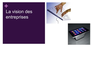 +
La vision des
entreprises

 