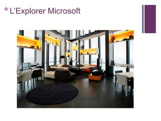 + L’Explorer Microsoft

 