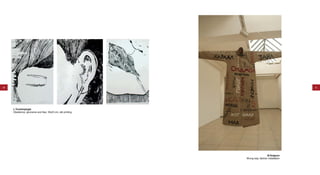 40 41
L.Tuvshinjargal
Obedience, ignorance and fear, 35x23 cm, silk printing
B.Dulguun
Wrong way, fashion installation
 