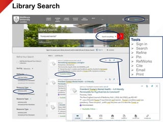 © Middlesex University
Library Search
Presentation title
Tools
 Sign in
 Search
 Refine
 Pin
 RefWorks
 Cite
 Email
 Print
 
