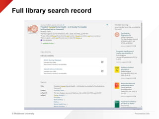 © Middlesex University
Full library search record
Presentation title
 