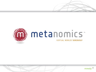 Metanomics Overview